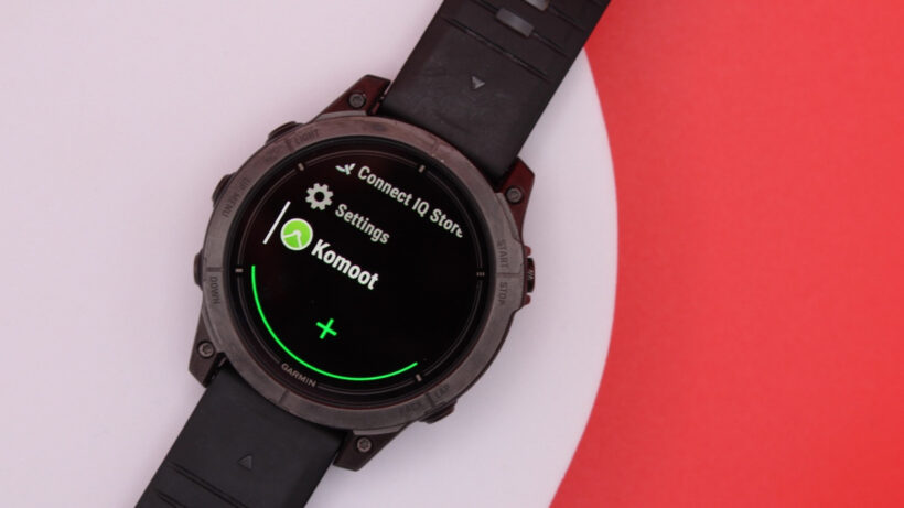 komoot garmin