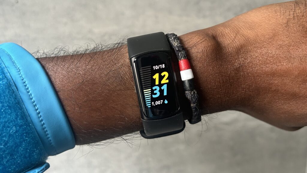 Fitbit Charge 6  on wrist