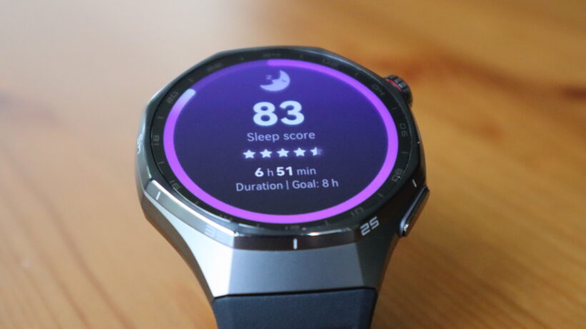 Sleep tracking on the Huawei Watch GT 6 Pro
