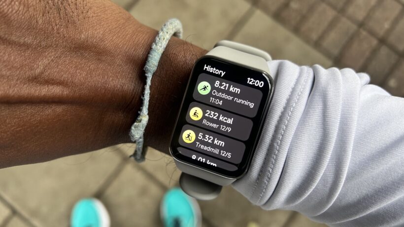 Xiaomi Smart Band 9 Pro run tracking