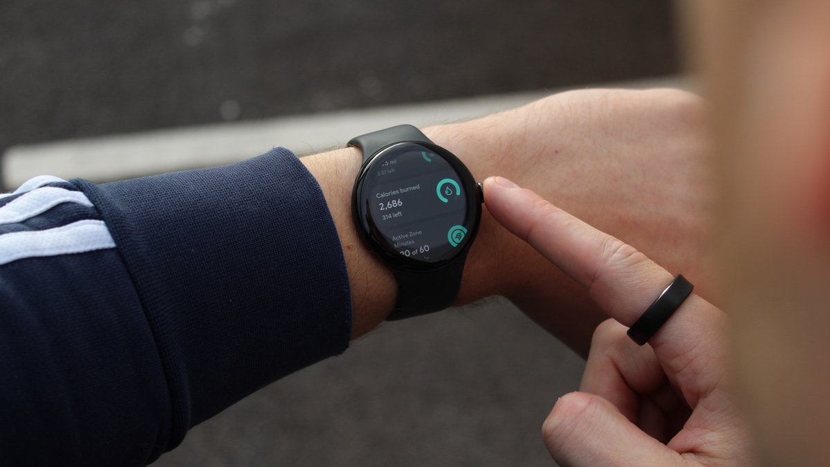 google-pixel-watch-3-on-left-wrist